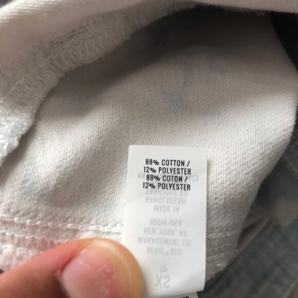 New Aerie Women's XS Tie-Dye Denim Overalls - Light Blue & White NWT - Picture 8 of 8